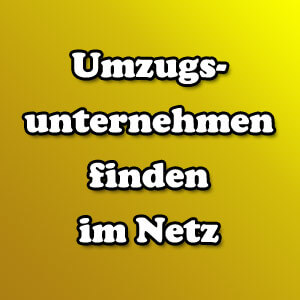 Umzugsunternehmen finden