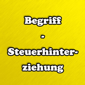 Steuerhinterziehung