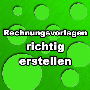 Rechnungsvorlagen