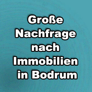 Große Nachfrage nach Immobilien in Bodrum